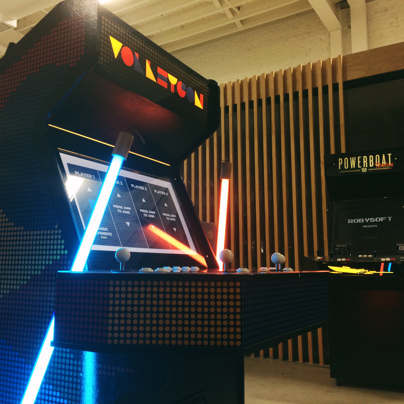 Illustration for article titled VOLLEYGON Is An Arcade Cabinet That Wants To Bring People Together